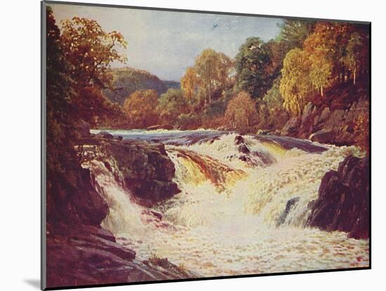 'A Mountain Torrent', 1910-Harold Sutton Palmer-Mounted Giclee Print