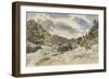 A Mountain Torrent-William James Muller-Framed Giclee Print