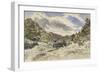 A Mountain Torrent-William James Muller-Framed Giclee Print