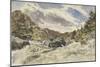 A Mountain Torrent-William James Muller-Mounted Giclee Print