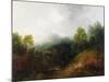 A Mountain Valley with Rustic Figures, C.1773-7-Thomas Gainsborough-Mounted Giclee Print