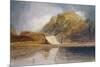 A Mountainous Lake with a Tent Pitched on the Shore-John Sell Cotman-Mounted Giclee Print