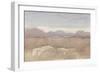 A Mountainous View, North Wales, C.1818-David Cox-Framed Giclee Print