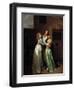 A Mournful Parting, 1780S-Louis Leopold Boilly-Framed Giclee Print