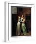 A Mournful Parting, 1780S-Louis Leopold Boilly-Framed Giclee Print