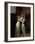 A Mournful Parting, 1780S-Louis Leopold Boilly-Framed Giclee Print