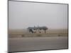 A Mq-1C Warrior Taxis Out to the Runway to for a Mission over Northern Iraq-null-Mounted Photographic Print