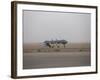 A Mq-1C Warrior Taxis Out to the Runway to for a Mission over Northern Iraq-null-Framed Photographic Print