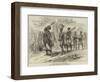 A Mrua Medicine Man and His Train-null-Framed Giclee Print
