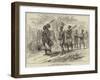 A Mrua Medicine Man and His Train-null-Framed Giclee Print