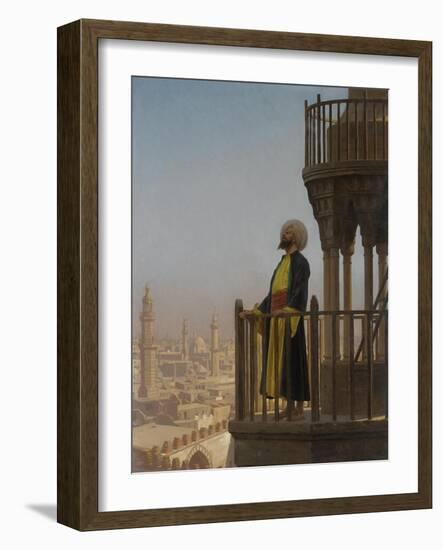 A Muezzin-Jean-Léon Gerôme-Framed Giclee Print