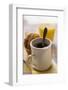 A Mug of Coffee, Muffin and Orange Juice-Foodcollection-Framed Photographic Print