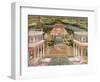 A Mughal Princess in Her Garden-null-Framed Giclee Print