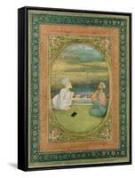 A Mullah and a Musician, C.1640-1650-null-Framed Stretched Canvas