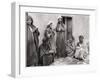 A Mullah Teaching a Prayer to a Young Man, Iraq, 1925-A Kerim-Framed Giclee Print