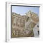 A multi-storeyed house in Shibam-Werner Forman-Framed Giclee Print