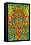 A Multicolored Kaleidoscopic Tapestry-Ray2012-Framed Stretched Canvas