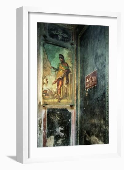 A Mural Showing the God Priapus-null-Framed Giclee Print