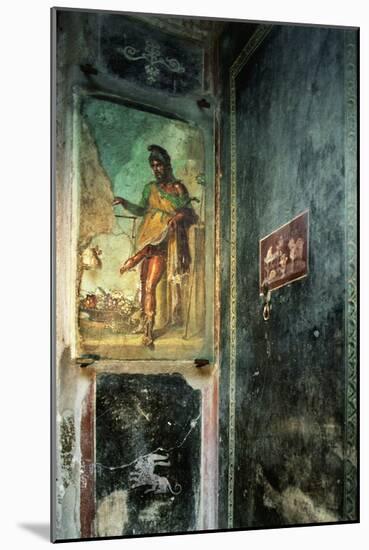 A Mural Showing the God Priapus-null-Mounted Giclee Print