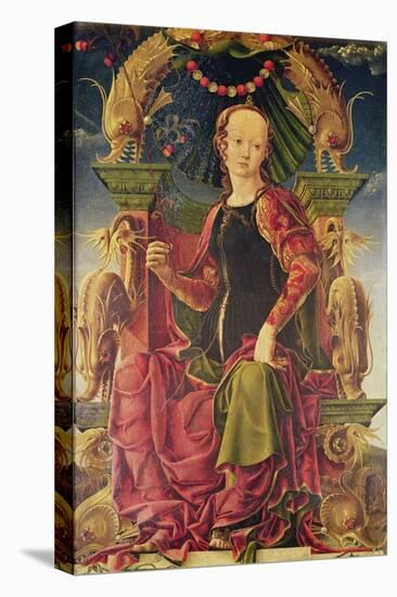 A Muse, c.1455-60-Cosimo Tura-Stretched Canvas