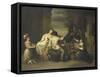 A Musical Company-Melchior Brassauw-Framed Stretched Canvas