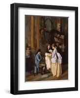 A Musical Interlude, 1872-Edouardo Navone-Framed Giclee Print