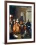 A Musical Party, 1659-Gabriel Metsu-Framed Giclee Print