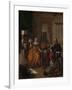 A Musical Party, 1659-Gabriel Metsu-Framed Giclee Print