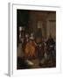 A Musical Party, 1659-Gabriel Metsu-Framed Giclee Print