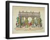 A Musical Party in an Arbour, Mid 18th Century-null-Framed Giclee Print