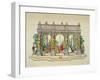 A Musical Party in an Arbour, Mid 18th Century-null-Framed Giclee Print