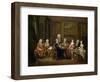 A Musical Party: the Mathias Family, C.1730-William Hogarth-Framed Giclee Print