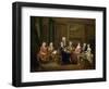 A Musical Party: the Mathias Family, C.1730-William Hogarth-Framed Giclee Print