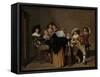 A Musical Party-Dirck Hals-Framed Stretched Canvas