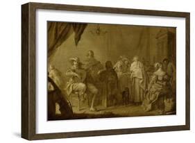 A Musical Party-Adriaen Pietersz van de Venne-Framed Art Print