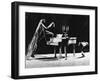 A Musical Praying Mantis-null-Framed Photographic Print