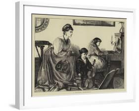 A Musical Rehearsal-null-Framed Giclee Print