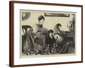 A Musical Rehearsal-null-Framed Giclee Print