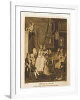 A Musical Study by William Hogarth-William Hogarth-Framed Giclee Print