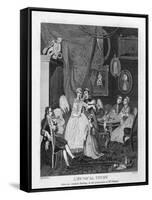 A Musical Study by William Hogarth-William Hogarth-Framed Stretched Canvas