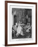 A Musical Study by William Hogarth-William Hogarth-Framed Giclee Print