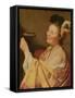 A Musician, 1624 (Oil on Canvas)-Gerrit van Honthorst-Framed Stretched Canvas