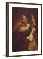 A Musician, 18th Century-null-Framed Giclee Print