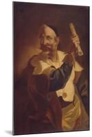 A Musician, 18th Century-null-Mounted Giclee Print