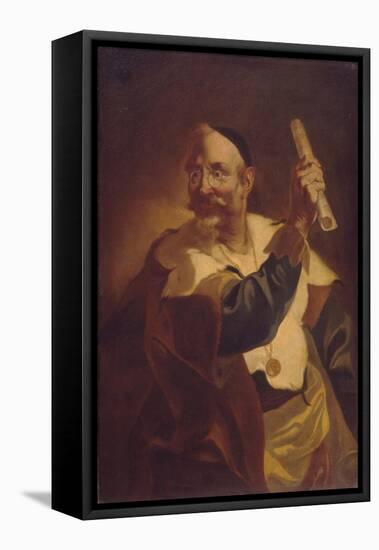 A Musician, 18th Century-null-Framed Stretched Canvas