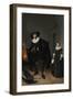 A Musician and his Daughter, 1629-Thomas de Keyser-Framed Giclee Print
