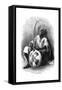 A Musician of Senegal, West Africa-null-Framed Stretched Canvas