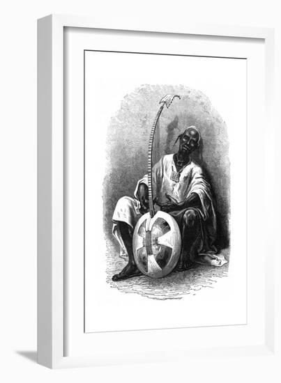 A Musician of Senegal, West Africa-null-Framed Giclee Print