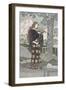 A Musician-Eugene Grasset-Framed Giclee Print