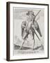 A Musketeer, 1587-Jacques II de Gheyn-Framed Giclee Print